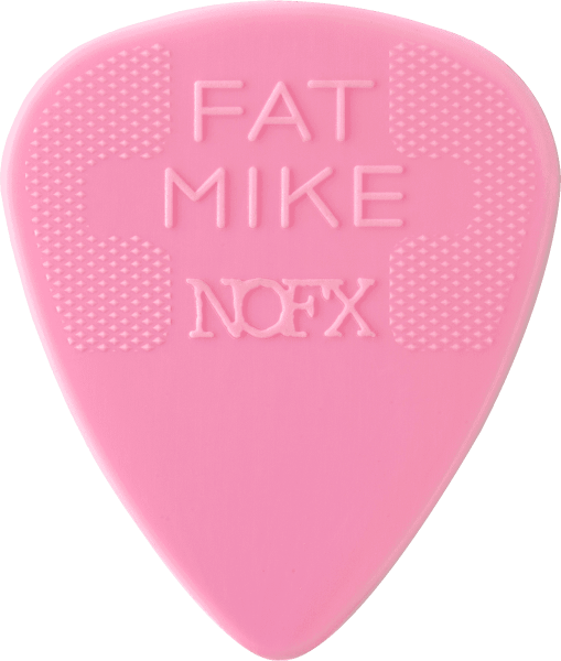 DUNLOP  - Sign. Pick Fat Mike Custom Nylon, 0.60 mm (6 Stck.)