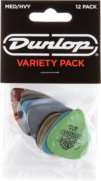 DUNLOP - ADU PVP102 Guitar Pick MD/HV Variety Pack (12 Stk.