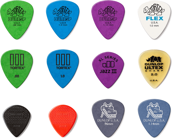 DUNLOP - ADU PVP113 Electric Pick Variety Pack (12 Stk.)
