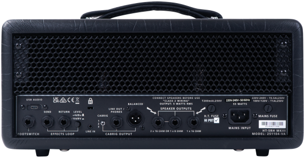 BLACKSTAR E-Gitarrentopteil, HT-5RH MkIII, 5W, Schwarz