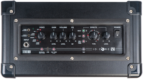 BLACKSTAR E-Gitarrencombo, ID:Core 10 V4, 10W, 2 x 3", Schwarz