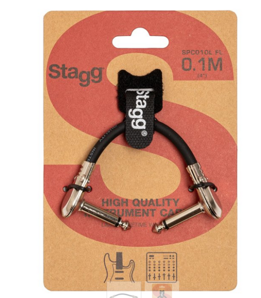 STAGG - PATCHCABLE - 10CM - SPC010L FL