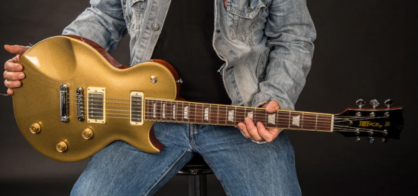 FRET KING - Eclat Paul Rose Signature Custom - Gold Top