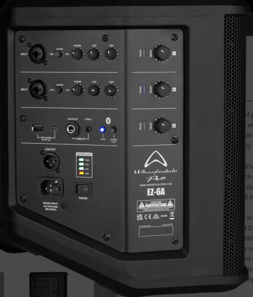 Wharfedale Pro - EZ-6A - Akku Coax - Lautsprecherbox