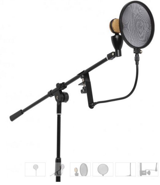 Stagg - PMCOH - Popscreen for Studio Mics