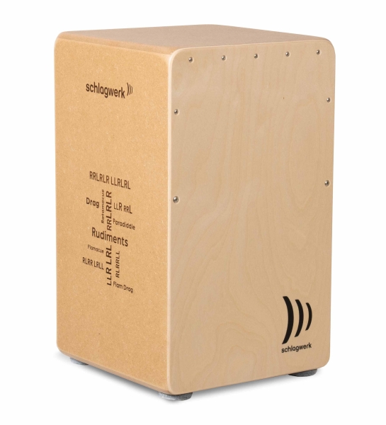 Schlagwerk Cajon Rudiments CP80 Nature - Größe: L