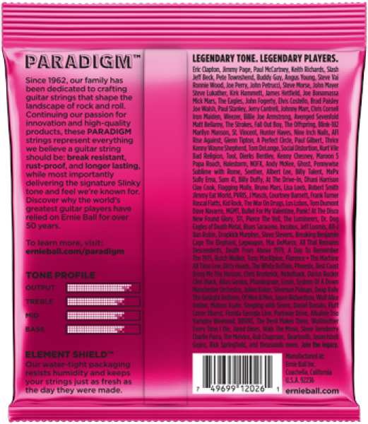 ERNIE BALL Saitensatz, Slinky Paradigm, Super 09-42