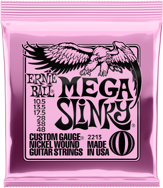 ERNIE BALL Saitensatz, Slinky Nickel, Mega 10,5-48