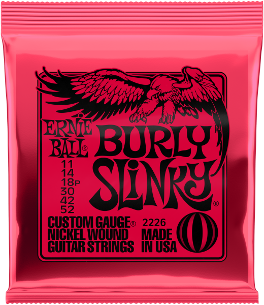 ERNIE BALL Saitensatz, Slinky Nickel, Burly 11-52