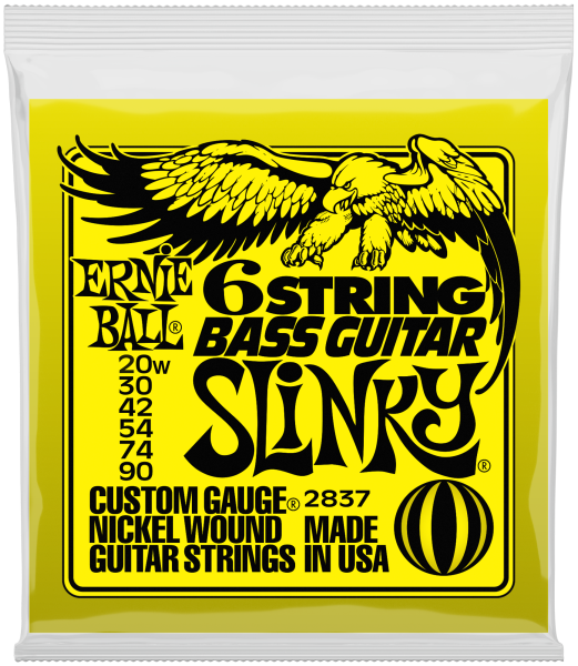 ERNIE BALL Saitensatz, Slinky Bariton, E-E Tuning 20-90
