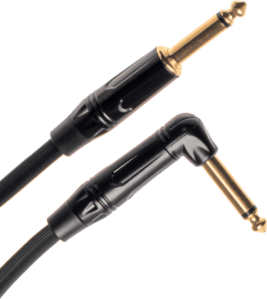 QUIKLOK - EQL JUST-JR-6 - 6,3 mm TS male - male gewinkelt - Gerades und gewinkeltes Monoklinken Instrumentenkabel 6m