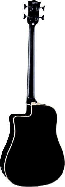 EKO - GEA NXT-B100CWE-BLK Bass - NXT B100e, Acoustic Bass, Cutaway, See-ThrougH-Black