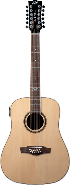 EKO - GEA NXT-D100CWE-NAT12 Dreadnought XII - NXT D100e XII, 12-Saitige Dreadnought, Fichte natur