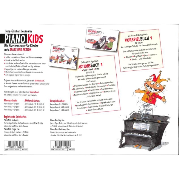 Heumann Hans Guenter Vorspielbuch 1 | Piano Kids 1