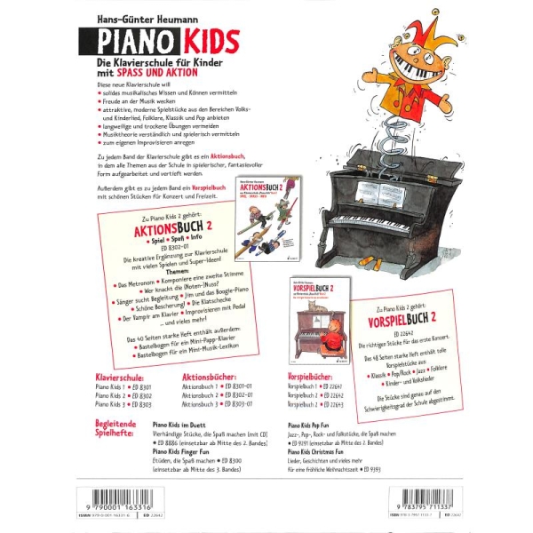 Heumann Hans Guenter Vorspielbuch 2 | Piano kids 2
