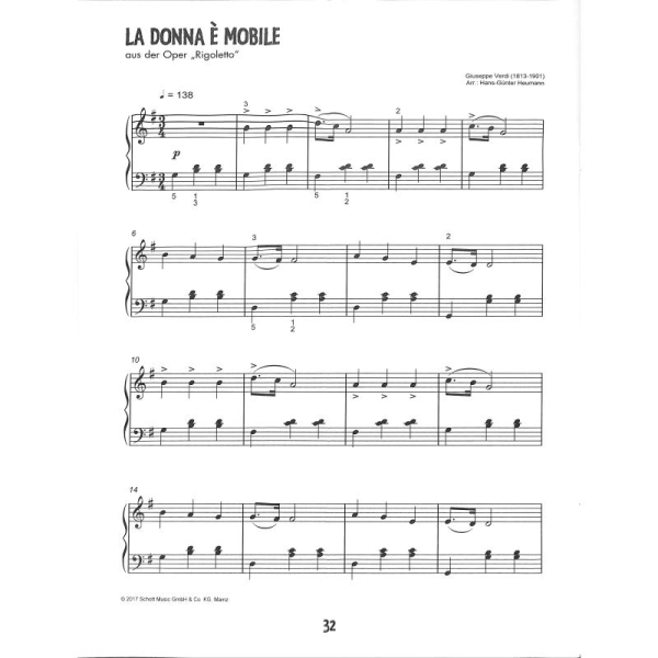 Heumann Hans Guenter Vorspielbuch 3 | Piano Kids 3