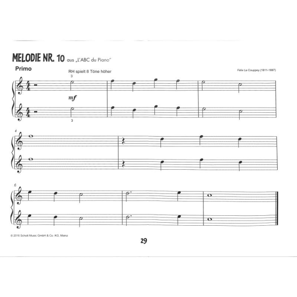 Heumann Hans Guenter Vorspielbuch 1 | Piano Kids 1