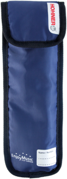 HOHNER Blockflöte, Alegra Line, blau, deutsch, dreiteilig