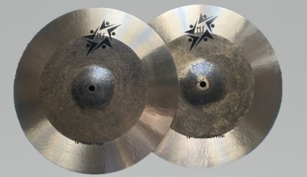 13" Hi-Hat Cymbals - B20 - HRC - Series *MS*