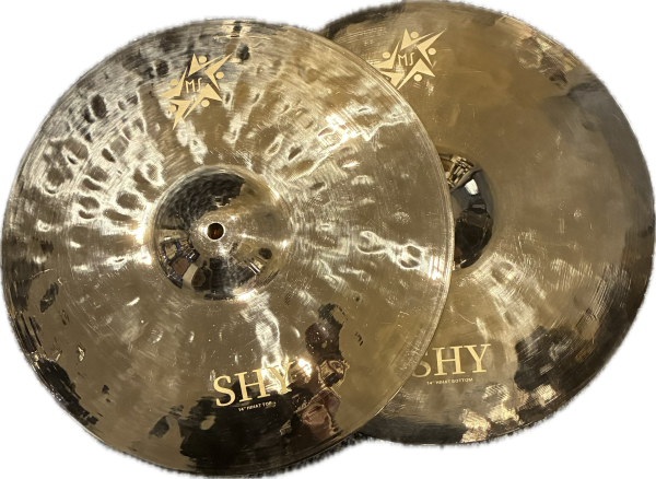 14" Hi-Hat Cymbals - B20 - SHY - Series *MS*