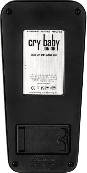 DUNLOP - MDU CBJ95SW Standard - Cry Baby Junior Wah Special Edition, weiß