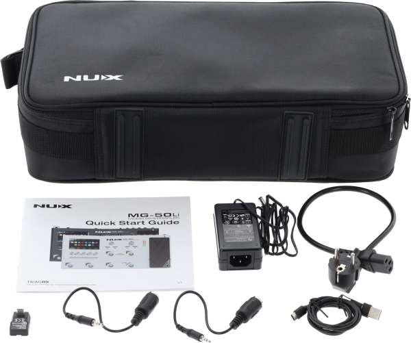 NUX - MG-50Li Dark Blue, Inkl. Tasche