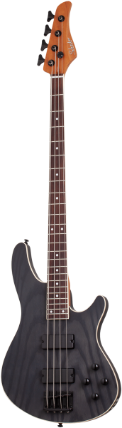 CHECTER Bassgitarre, C-4 Standard, Charcoal Satin