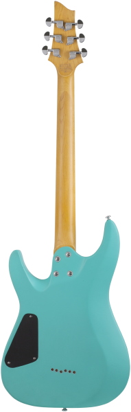 SCHECTER E-Gitarre, C-6 Deluxe, Satin Aqua