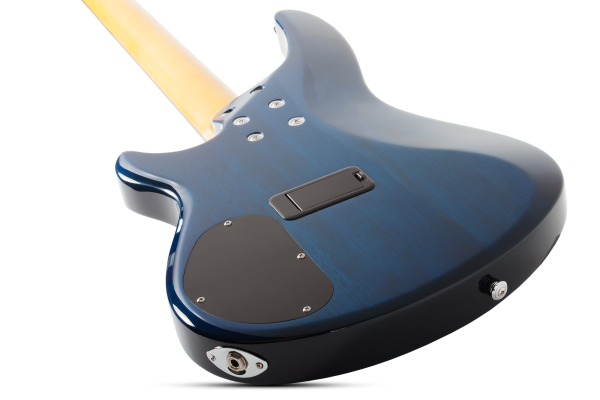 SCHECTER Bassgitarre, C-4 Plus, Ocean Blue Burst