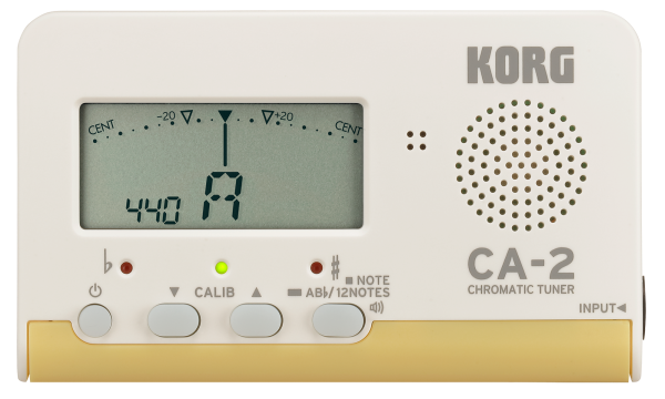 KORG Stimmgerät, chromatisch, CA-2, weiß