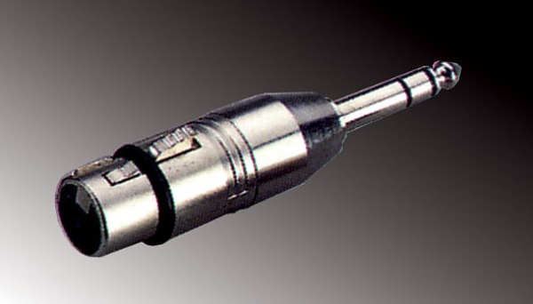 Adapter XLR(F) / Klinkenstecker Stereo