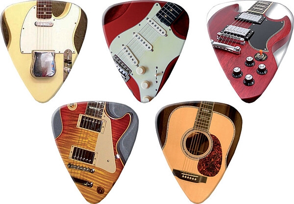 GA Picks Guitar Multi Pack (5)