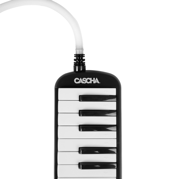 Cascha Melodica Schwarz inkl. Tasche und Mundstück