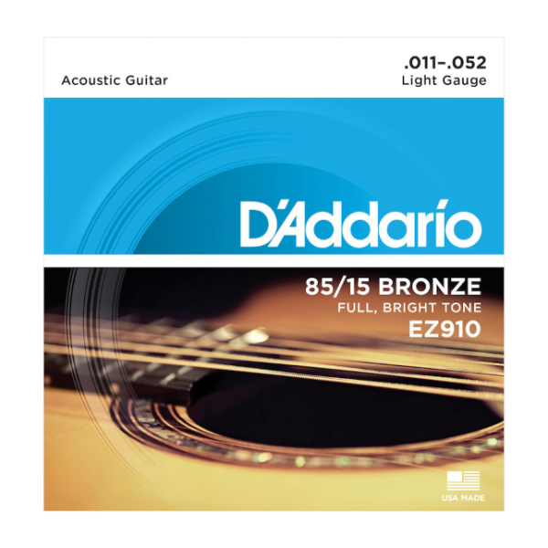 D'Addario A-Git.Saiten EZ910 11-52  85/15 Bronze