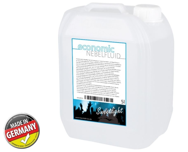 NF ECONOMIC Nebelfluid, 5l Kanister, leichter, schnell ausbreitender Nebel, MADE IN GERMANY