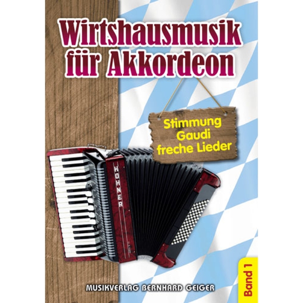 Wirtshausmusik für Akkordeon - Band 01