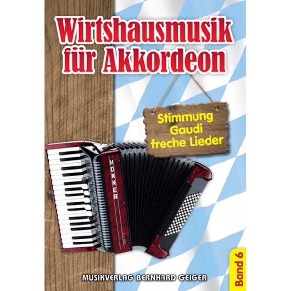 Wirtshausmusik für Akkordeon - Band 06