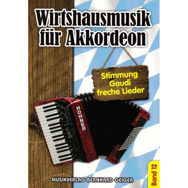 Wirtshausmusik für Akkordeon - Band 12