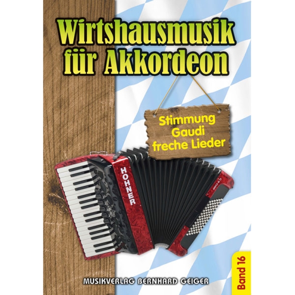 Wirtshausmusik für Akkordeon - Band 16