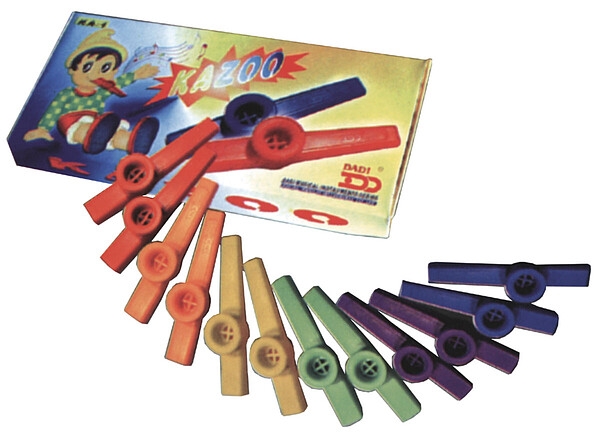 Scott Percussion Kazoo Box - verschiedene Farben, jeweils ein Stück (kein Set)