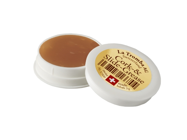 LA TROMBA Korkfett, weiße Dose, rötliches Fett, 3g